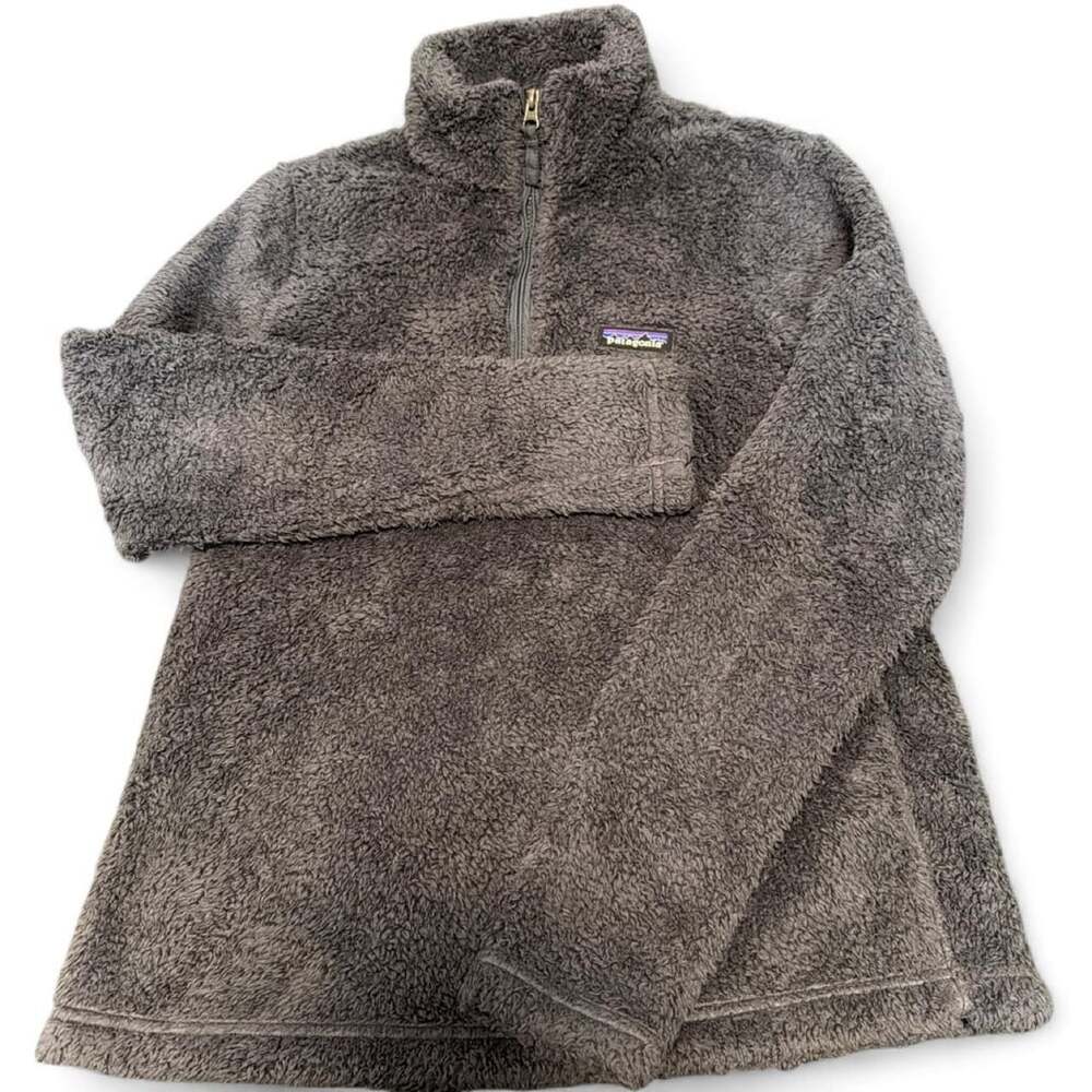 Patagonia Los Gatos Fleece 1/4 Zip Pullover Women’s Size Medium Grey